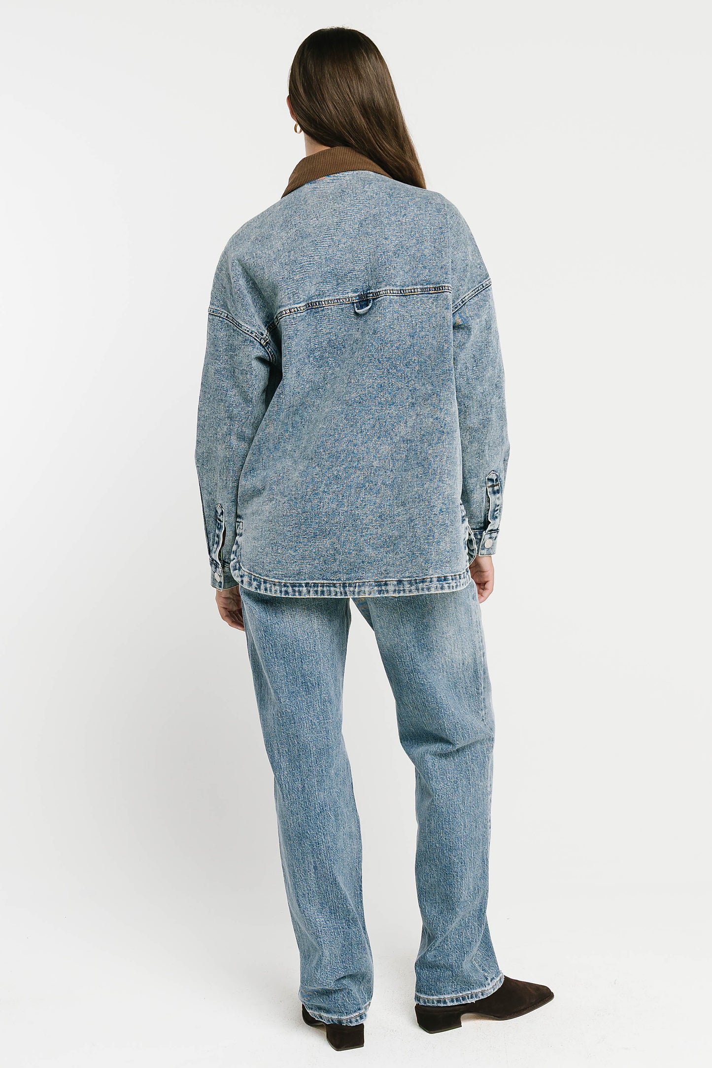 Vestria Raelynn Denim Shacket